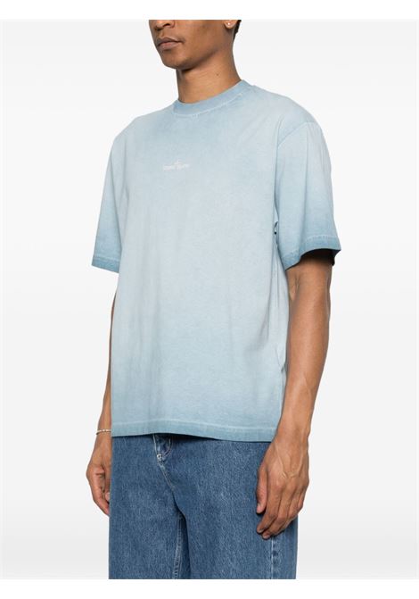 2100002 t-shirt man blue STONE ISLAND | L1S15 2100002 S0366V004A